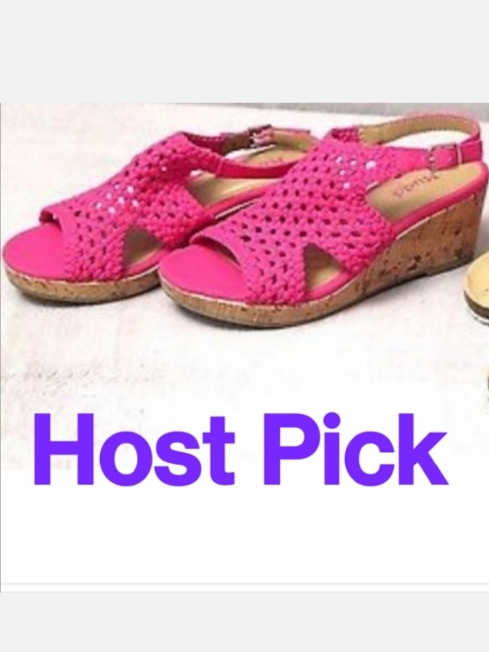 ** Mudd Girls - Toyger Dark PINK Contemporary Wedge Sandals Dressy Casual Shoes!